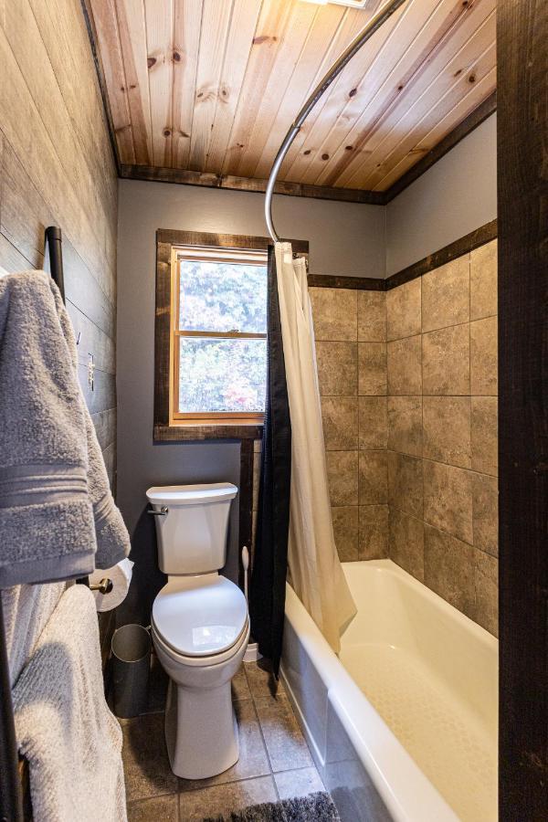 Fun Cabin With Hot Tub, Pool Table & Fire Pit - Big Blue Bryson City Dış mekan fotoğraf